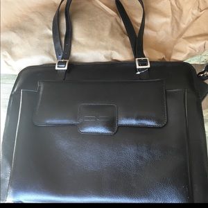 Computer bag - black never used leather